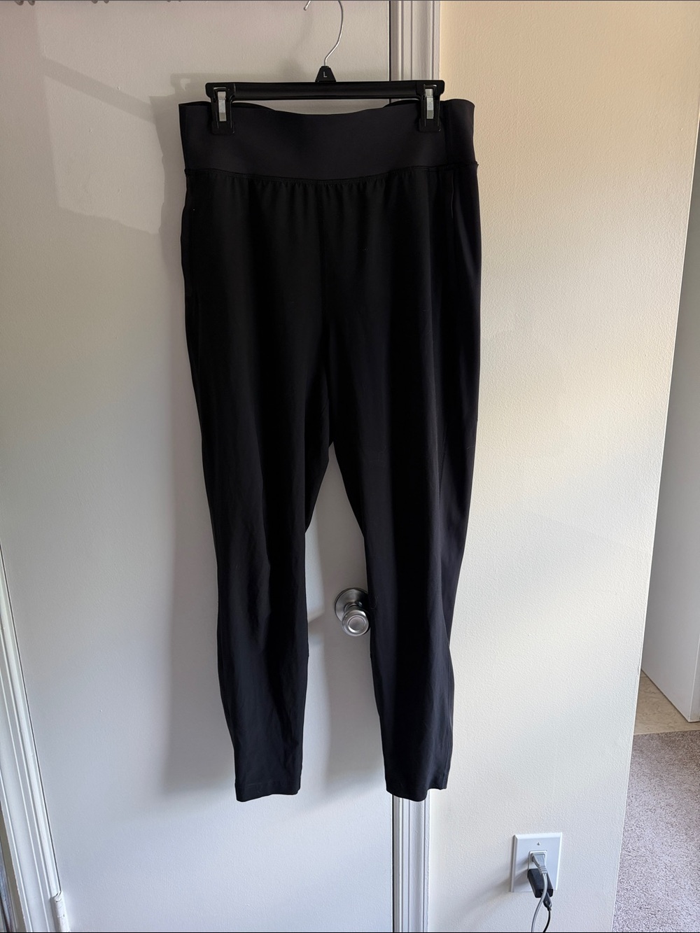 Athleta Black High-Waist Active Joggers